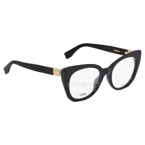 fendi black eyeglasses|fendi eyeglasses costco.